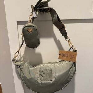 NWT Steve Madden BDREWWW Olive Crossbody with Detachable Pouch